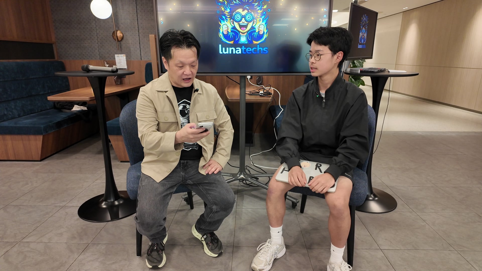 DJI wide shot at Lunatechs